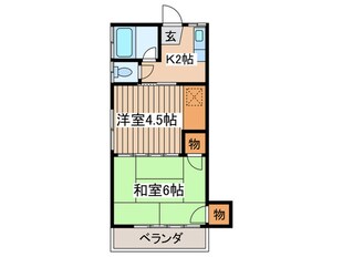 榎本荘の物件間取画像